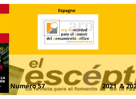 Sommaire de la revue El escéptico 2021 & 2022 n°57